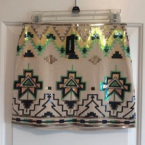 NWT Express skirt size